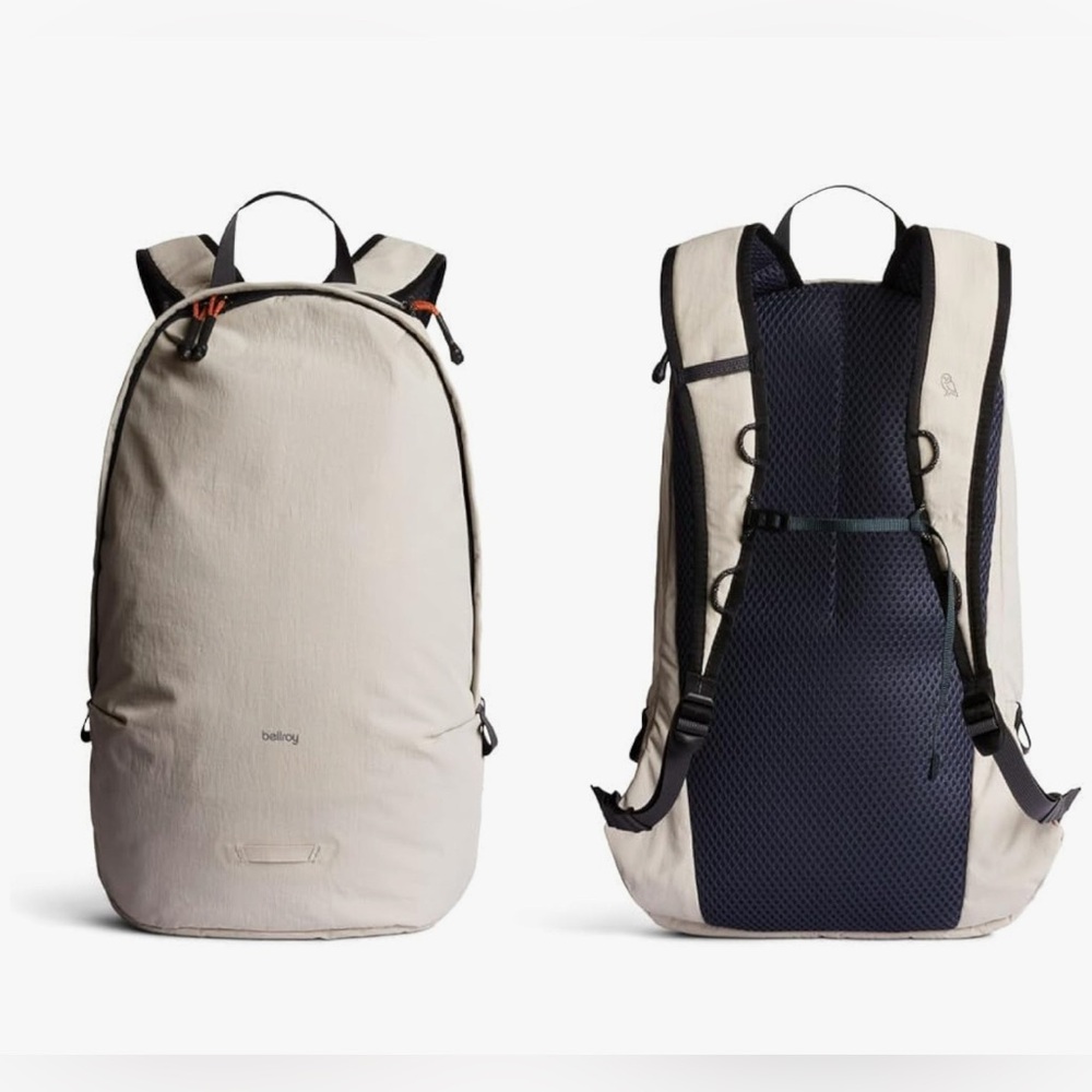 Bellroy Cream and Black Backpack